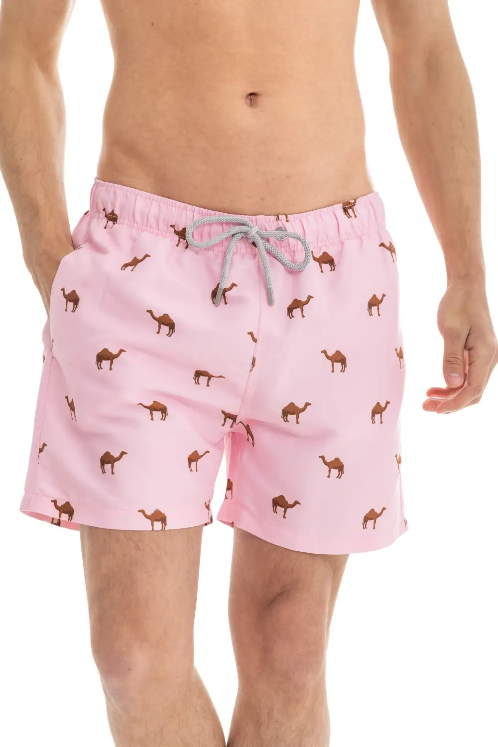 Pink Camels Swim Shorts