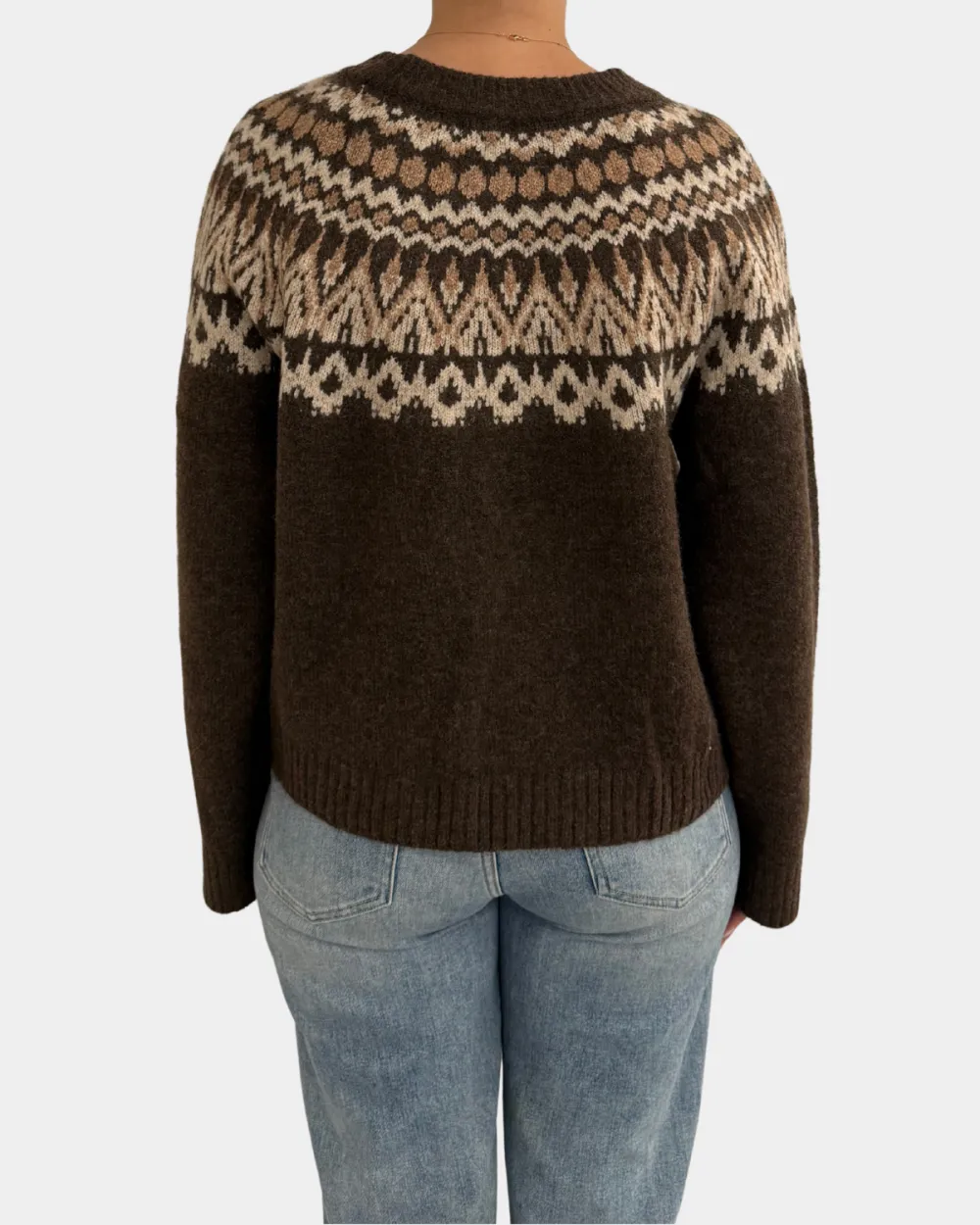 Relaxed Fair Isle Sweater