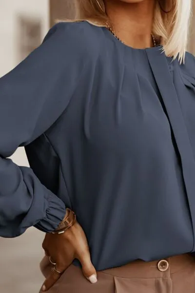 Relaxed Crew Neck Shirt