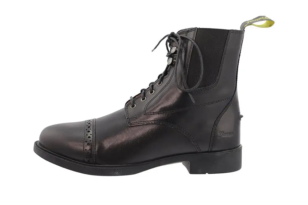 Lace-Up Easy-Care Riding Boots