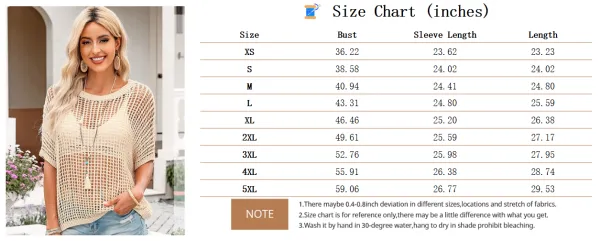 Womens Summer Scoop Neck Short Sleeve (Just $3 Each!)