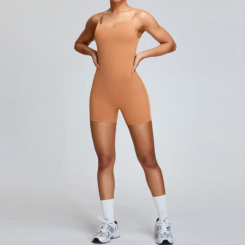 Sculpting Athleisure Chic Romper