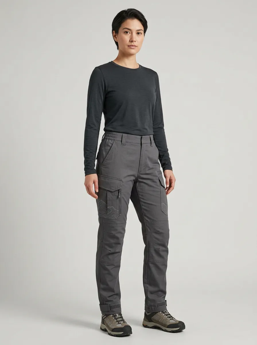 Unisex Daily Utility Topographic Tactical Work Pants