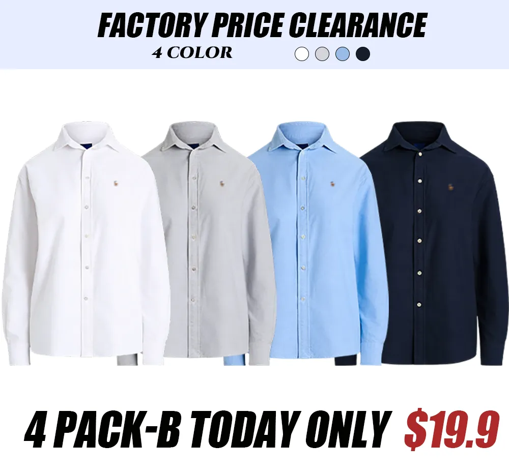 🔥 Relaxed Fit Cotton Oxford Shirt | Versatile Casual Staple