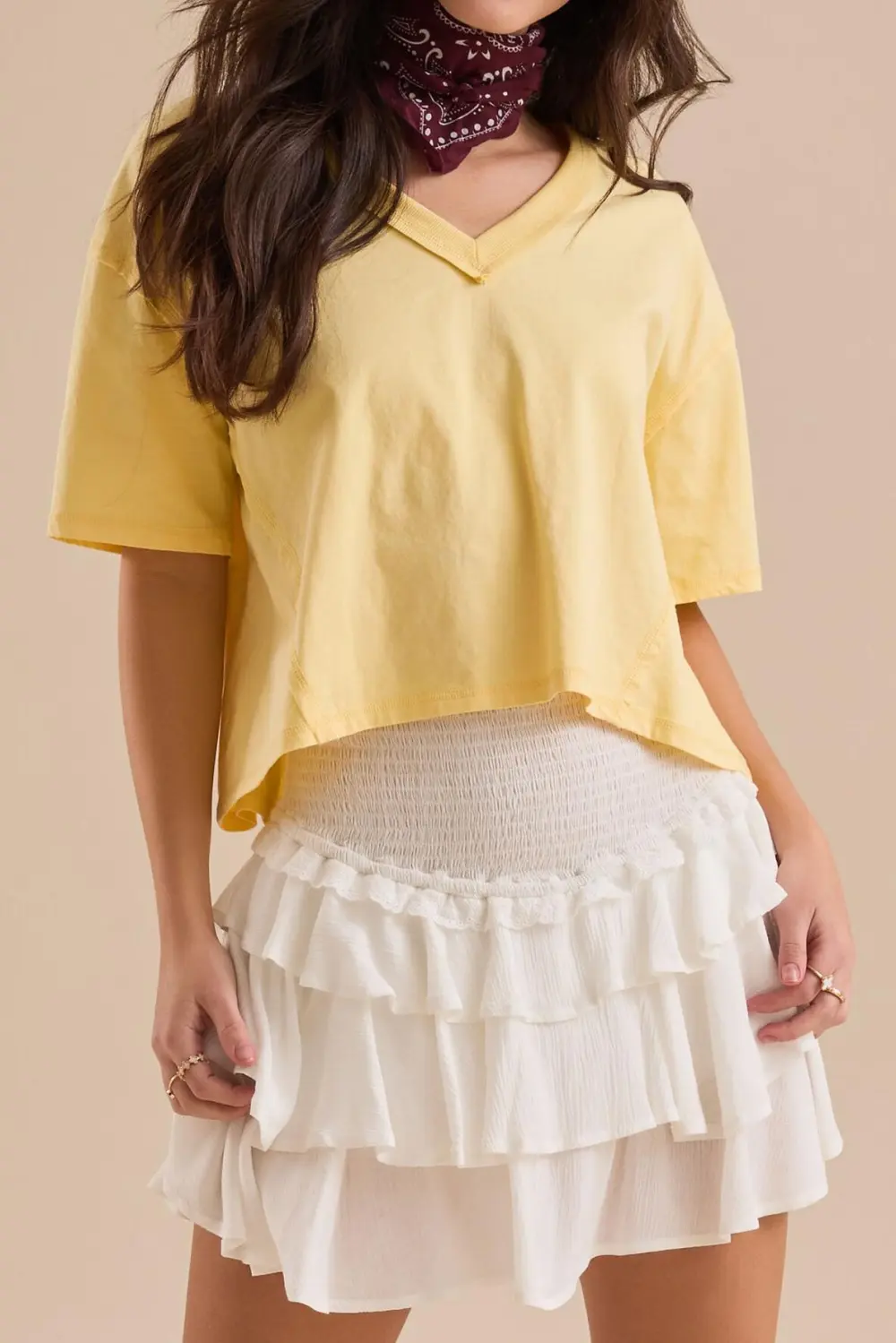 Daily V-neck Tee