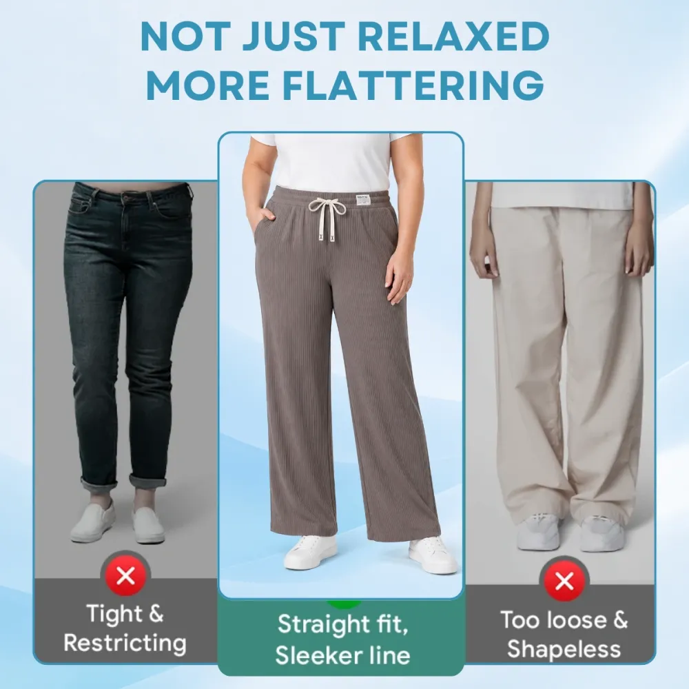 🔥Last Day💥 Women's Ultra Soft Perfect Drape Pull-On Pants🔥8-Pack Only $24