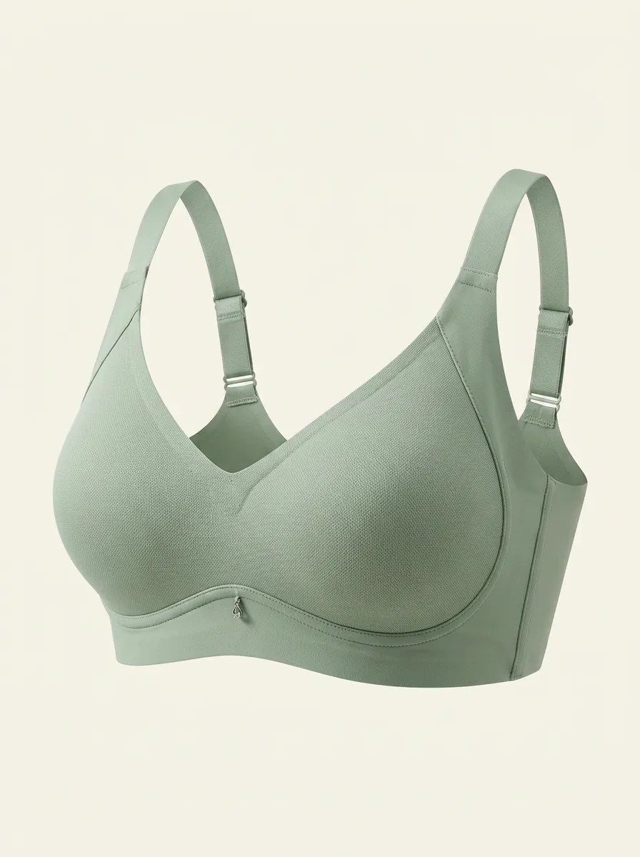 Women's Full-Coverage Padded Wireless Seamless Bra