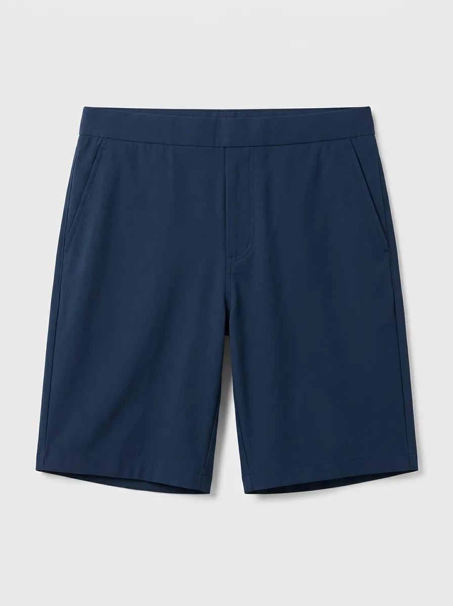 Structured Classic Golf Athletic Shorts