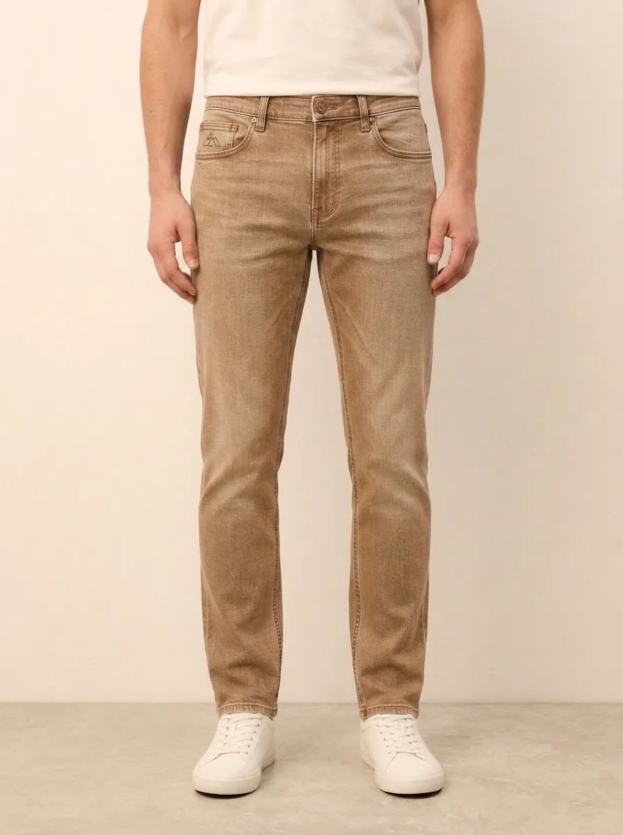 Men's Urban Comfort Casual Wear Stretch Denim Jeans