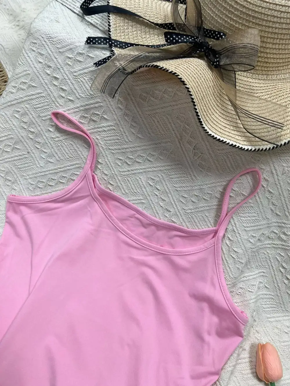 Solid Color Scoop Neck