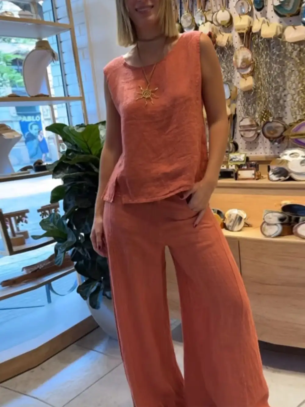 Full Size Round Neck