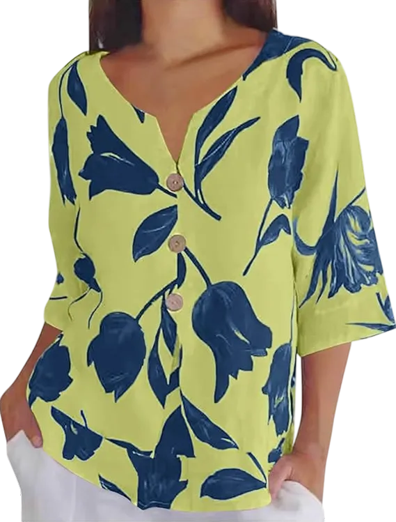 5PACK-Tank Tops for Women Summer V Neck T Shirts