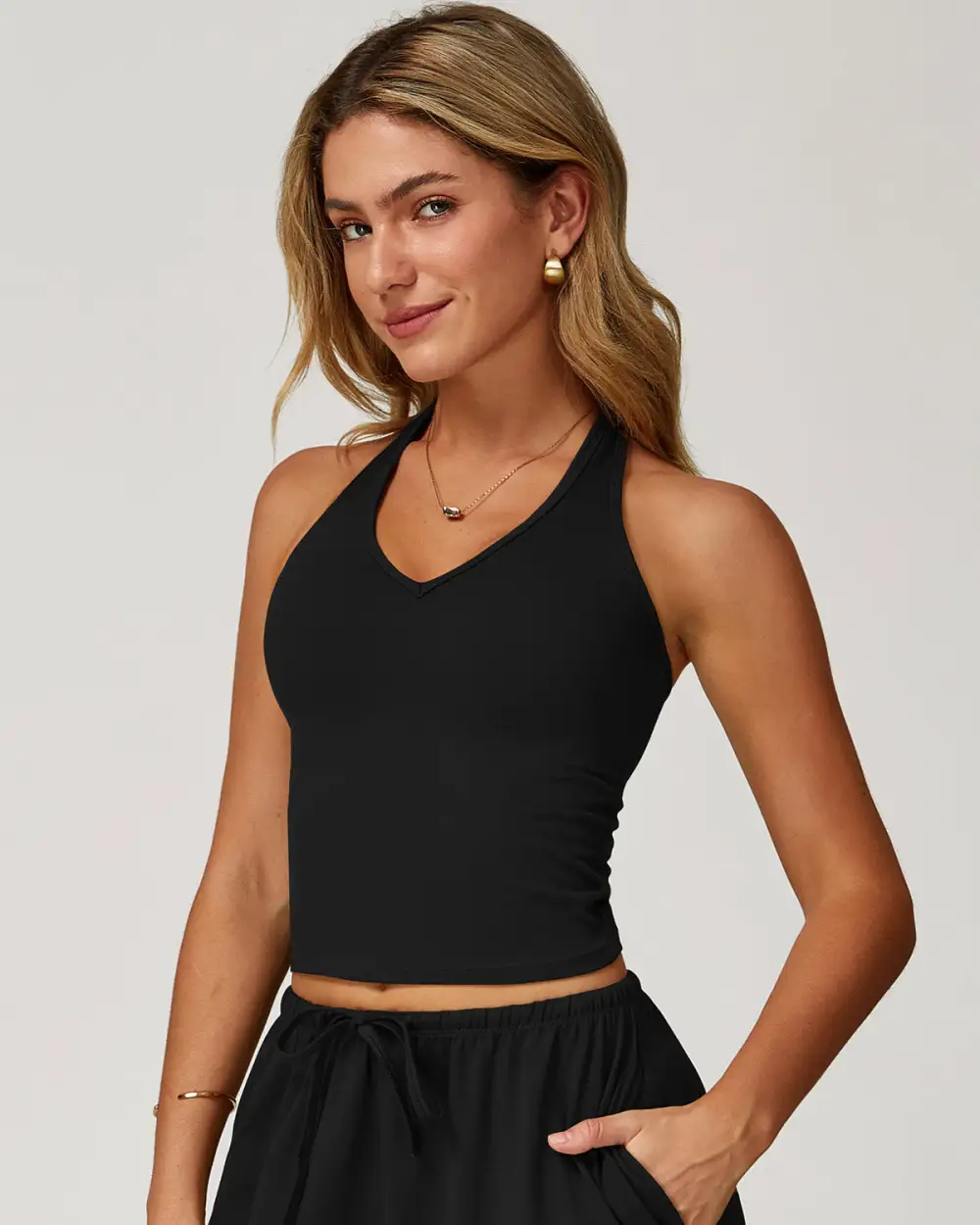 Athletic Active Cropped T-Shirt