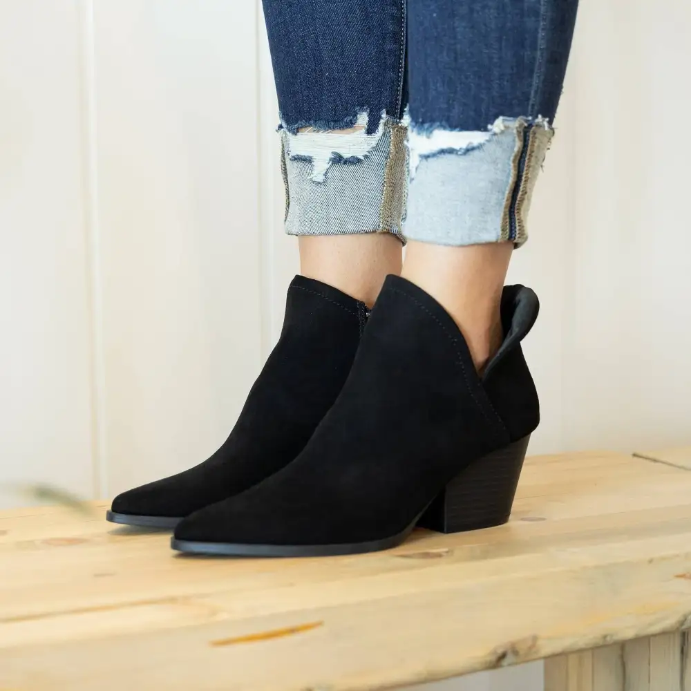 Polished Balance Ankle Boots