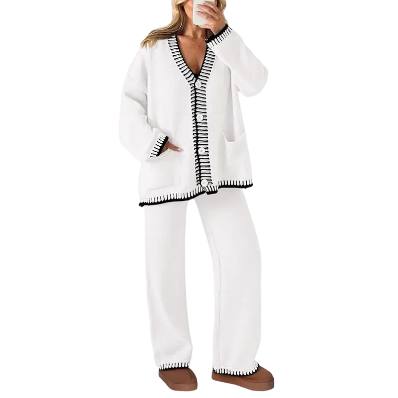 Women's two-piece winter knitted set[CLEARANCE ONLY FOR TODAY]