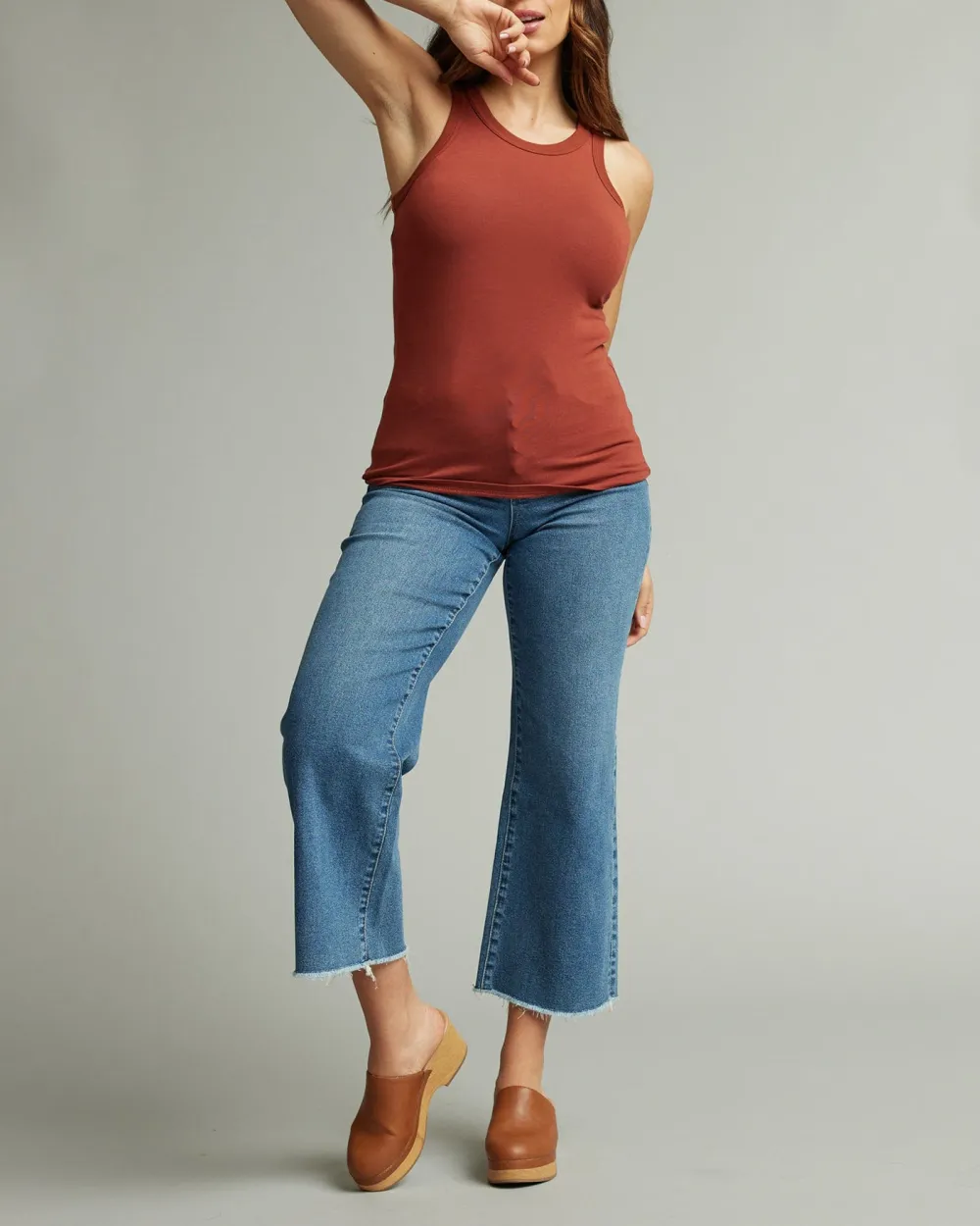 Crew Neck Tank Top