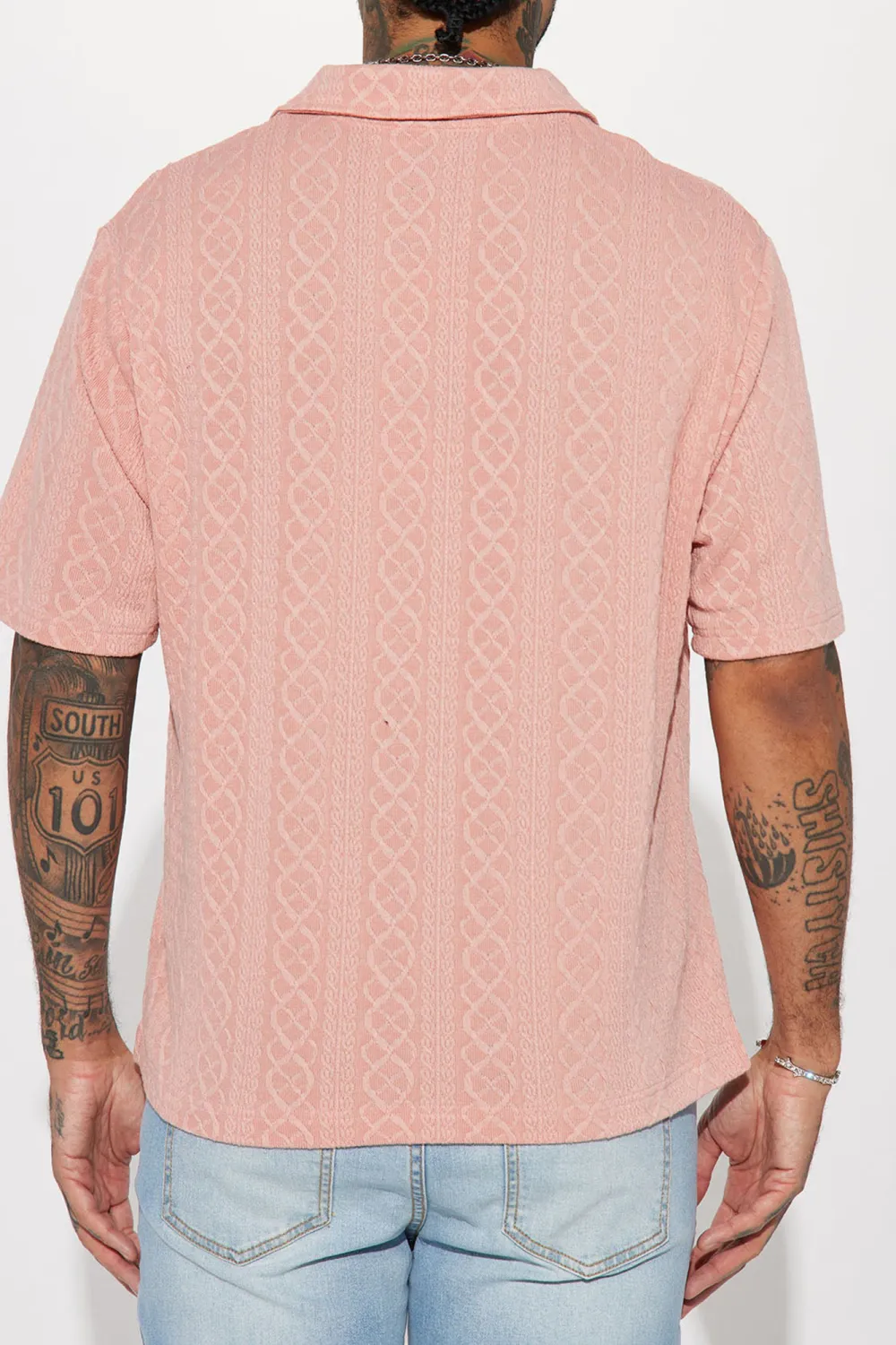 Solid Color Short Sleeve Polo