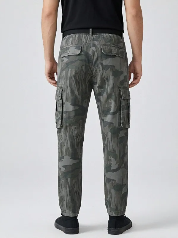 Street-Utility Camouflage Cargo Pants