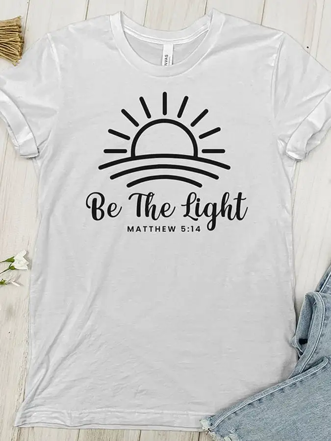 Casual Print Short Sleeve T-Shirt