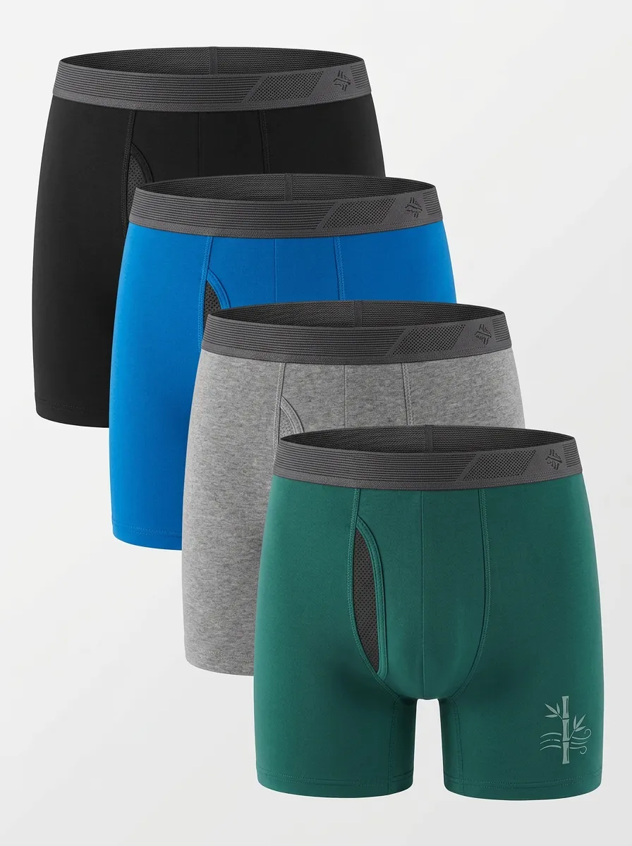 Classic Soft Waist Four Pack Briefs