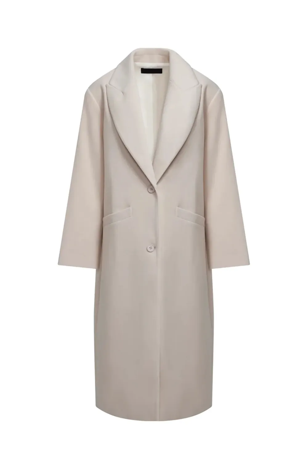 Long Lapel Warm Women's Coat