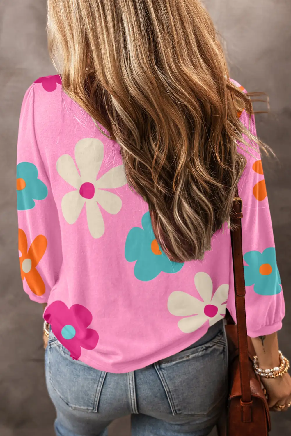 Rose Cute Flower Print Bracelet