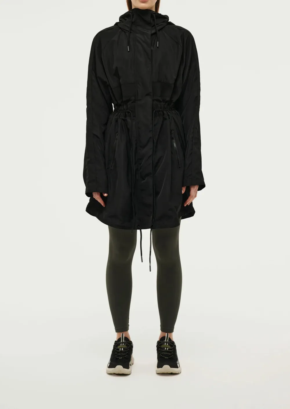 MID LENGTH HOODED JACKET