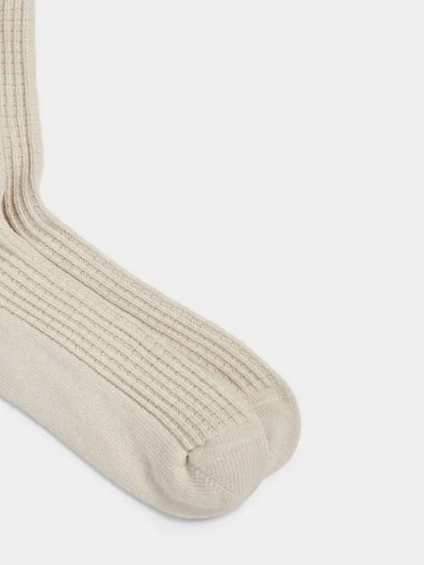 Textured Crew Socks