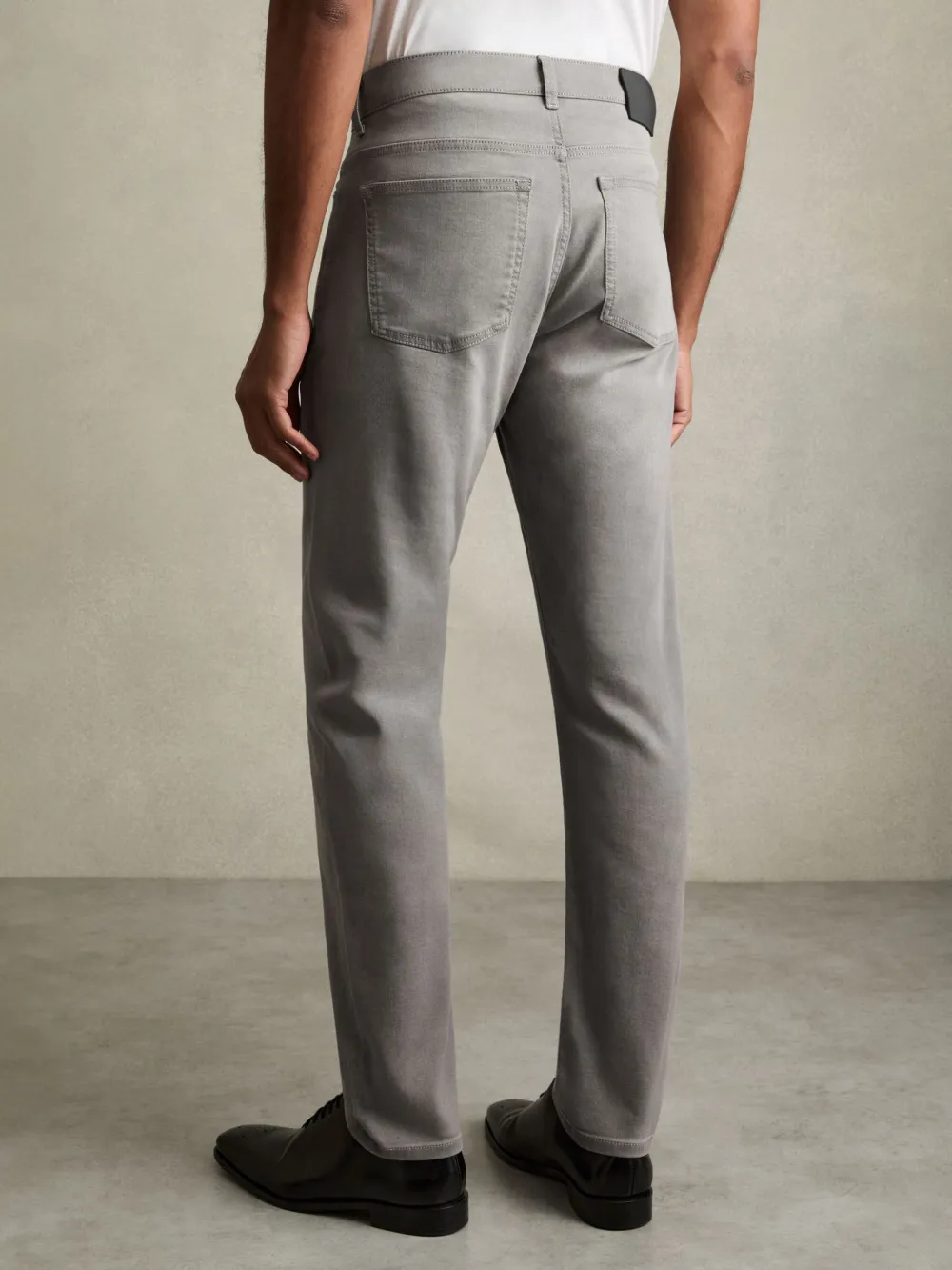 Solid Color Men's Jeans