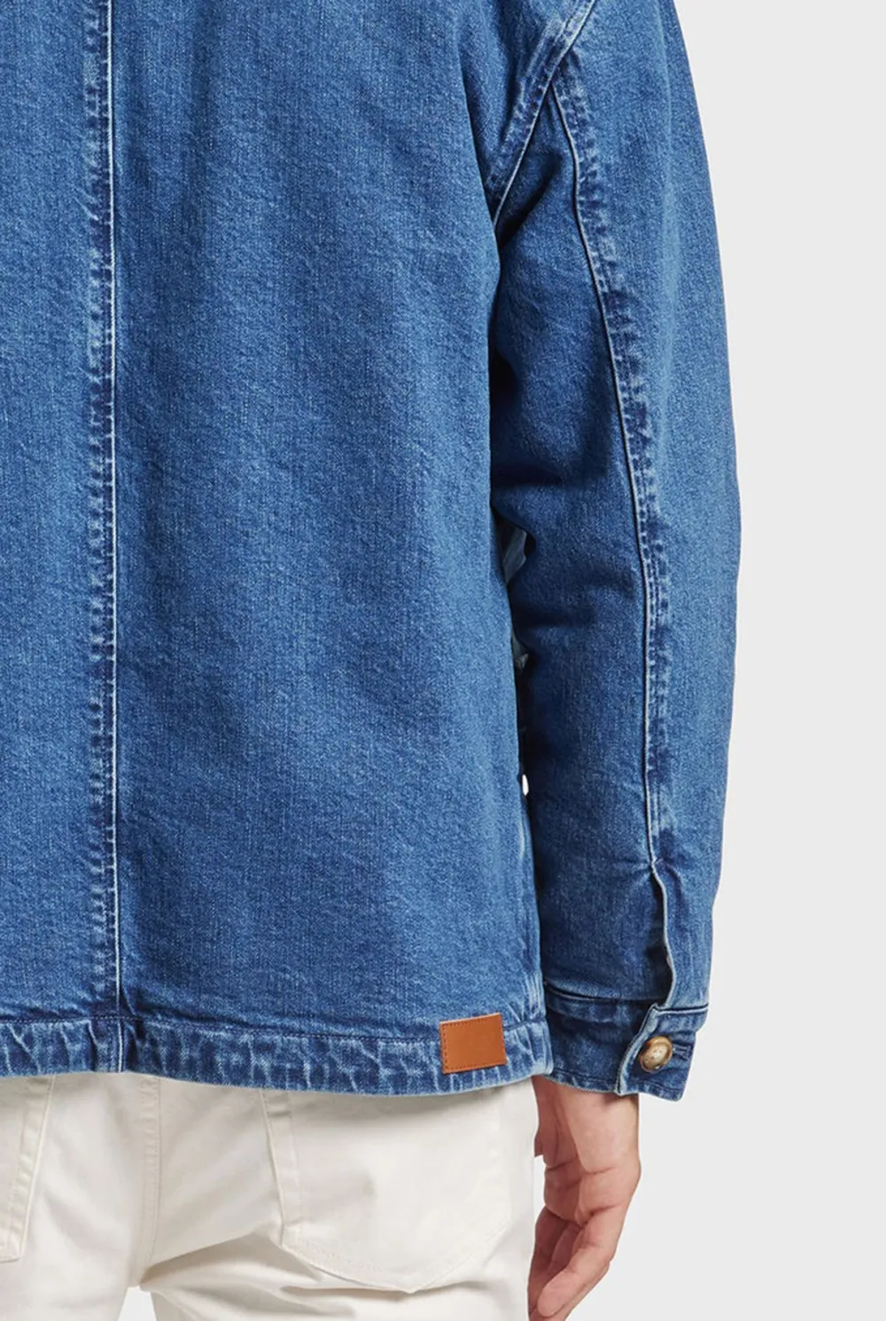 Sherpa Lined Denim Jacket