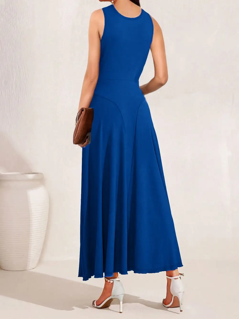 Crisscross Midi Dress