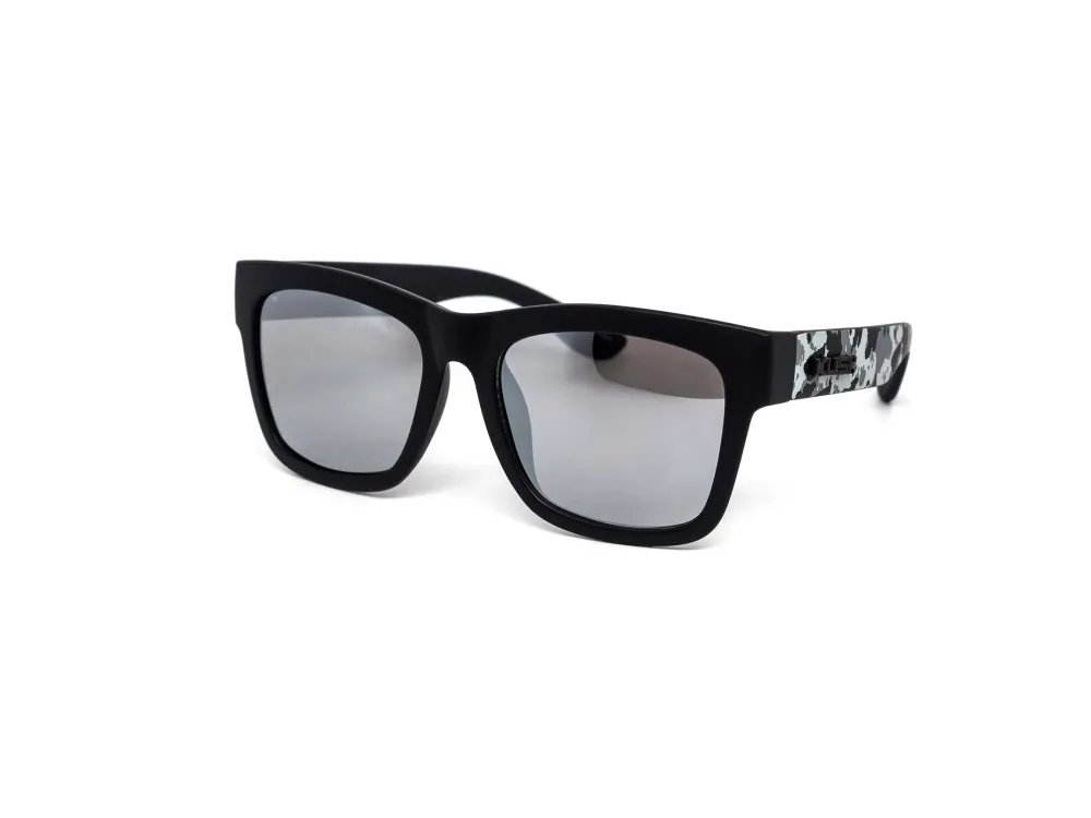 12-Pack All-Black Chunky Mirror Sunglasses