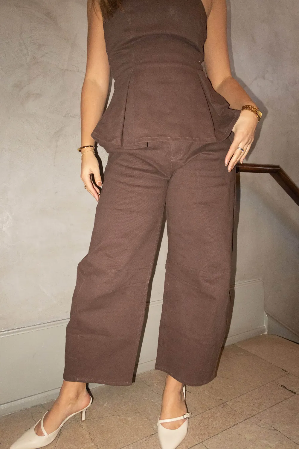 Barrel Tapered Pants