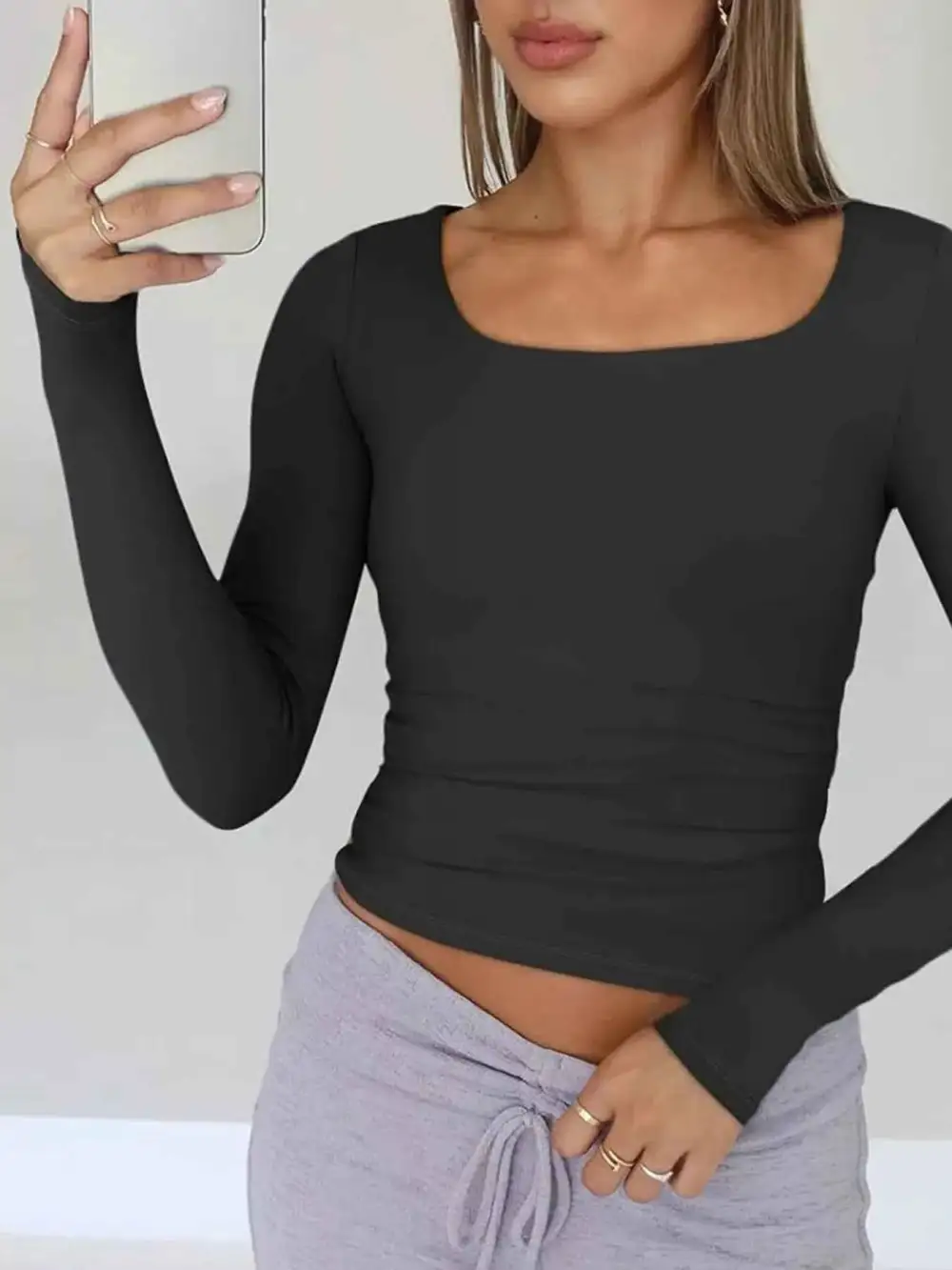 Everyday Slim Fit Long Sleeve T-Shirt