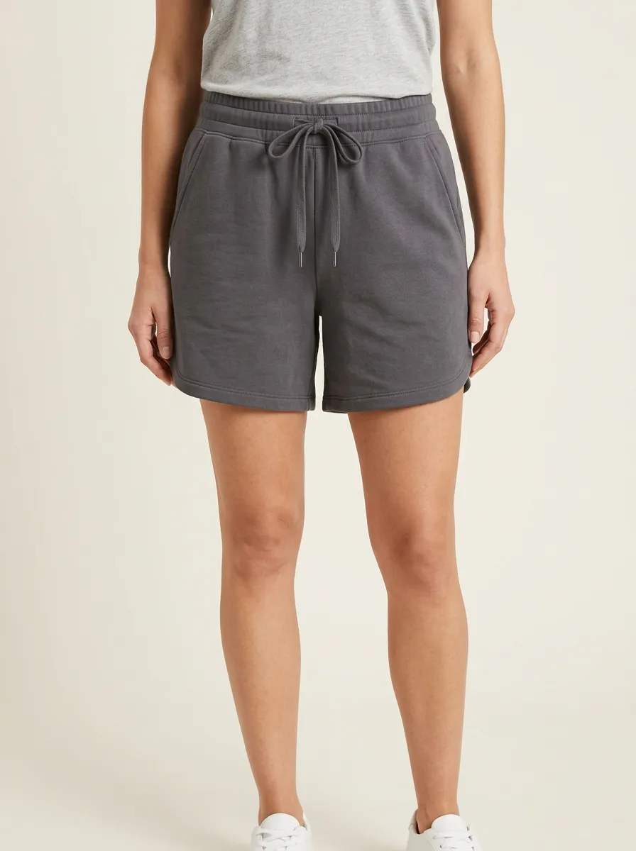 Women's Side-Vent Drawstring Lounge Shorts