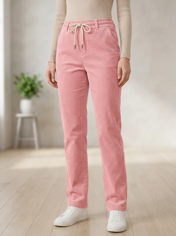 Women's Trail Inspired Casual Adjustable Drawstring Waist Pants