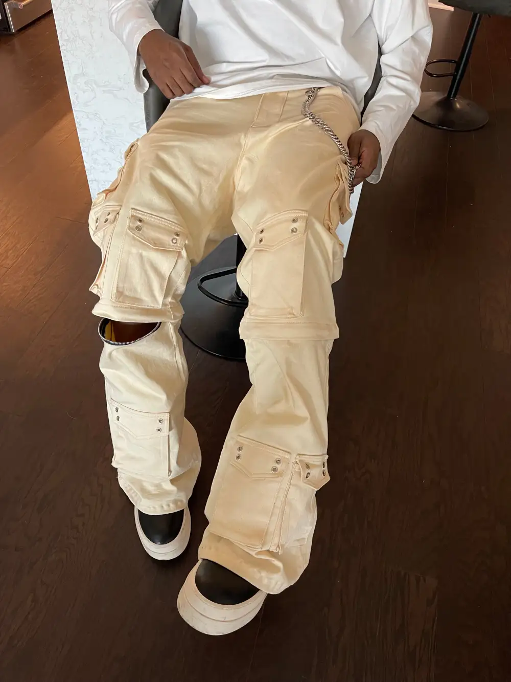 Baggy Convertible Cargo Pants