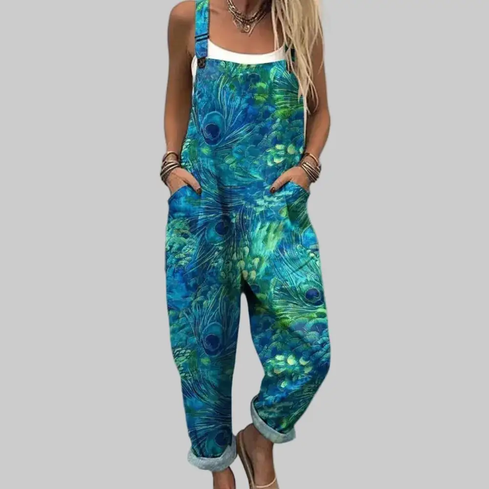 Flowy Floral Relaxed Jumpsuit
