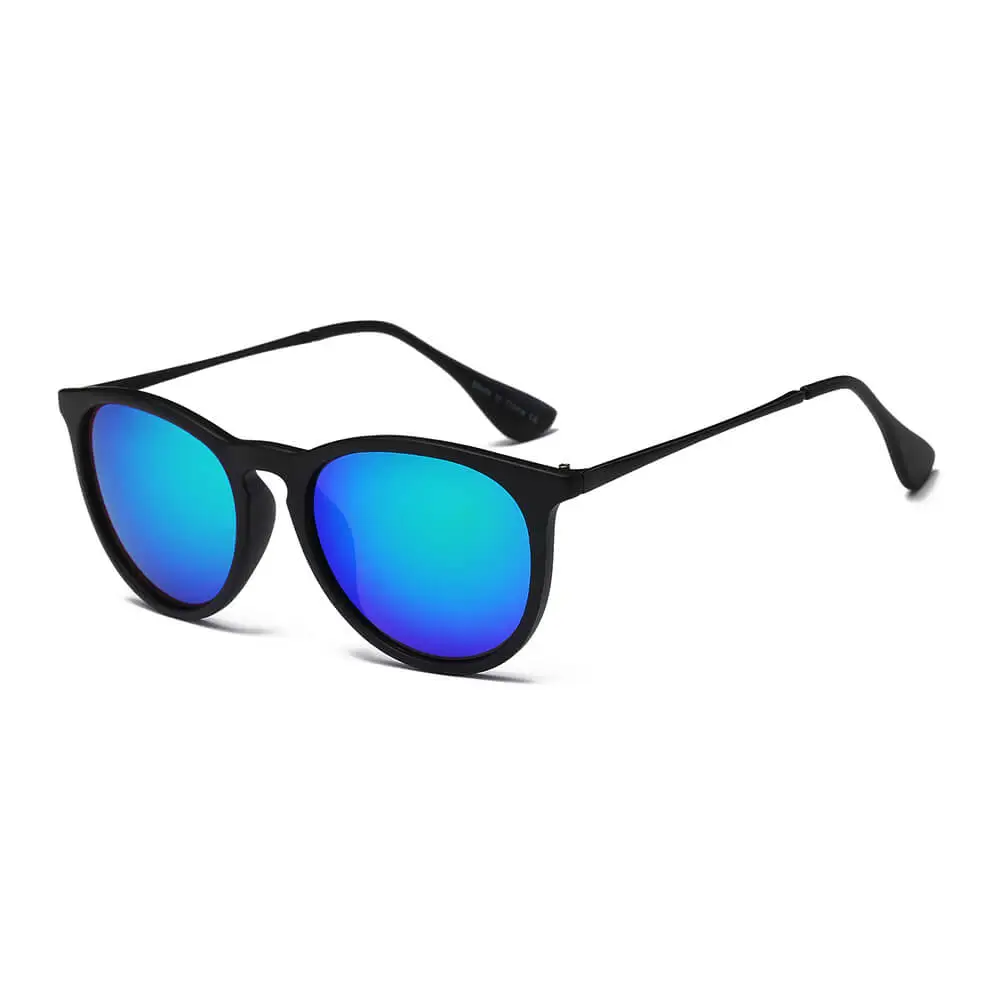 Narrow Round Frame Sunglasses