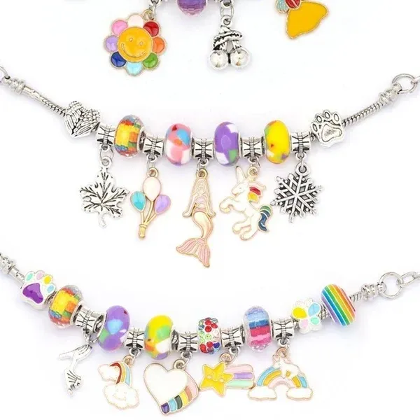 (🔥2024 BEST GIFT TO MY GRANDDAUGHTER🔥) DIY Crystal Bracelet Set🎁