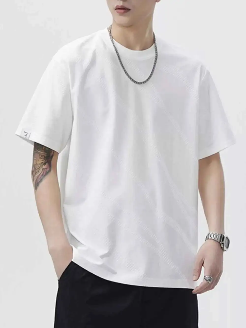 Casual Round Neck Short Sleeve T-Shirt