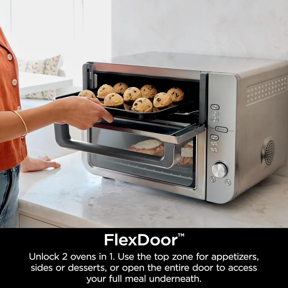 Ninja DCT451 12-in-1 Smart Double Oven with FlexDoor