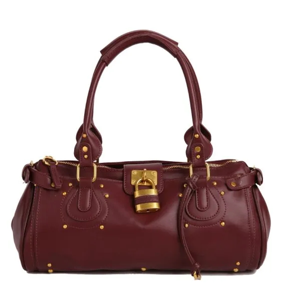 Organized Carry Bucket Leather Bag