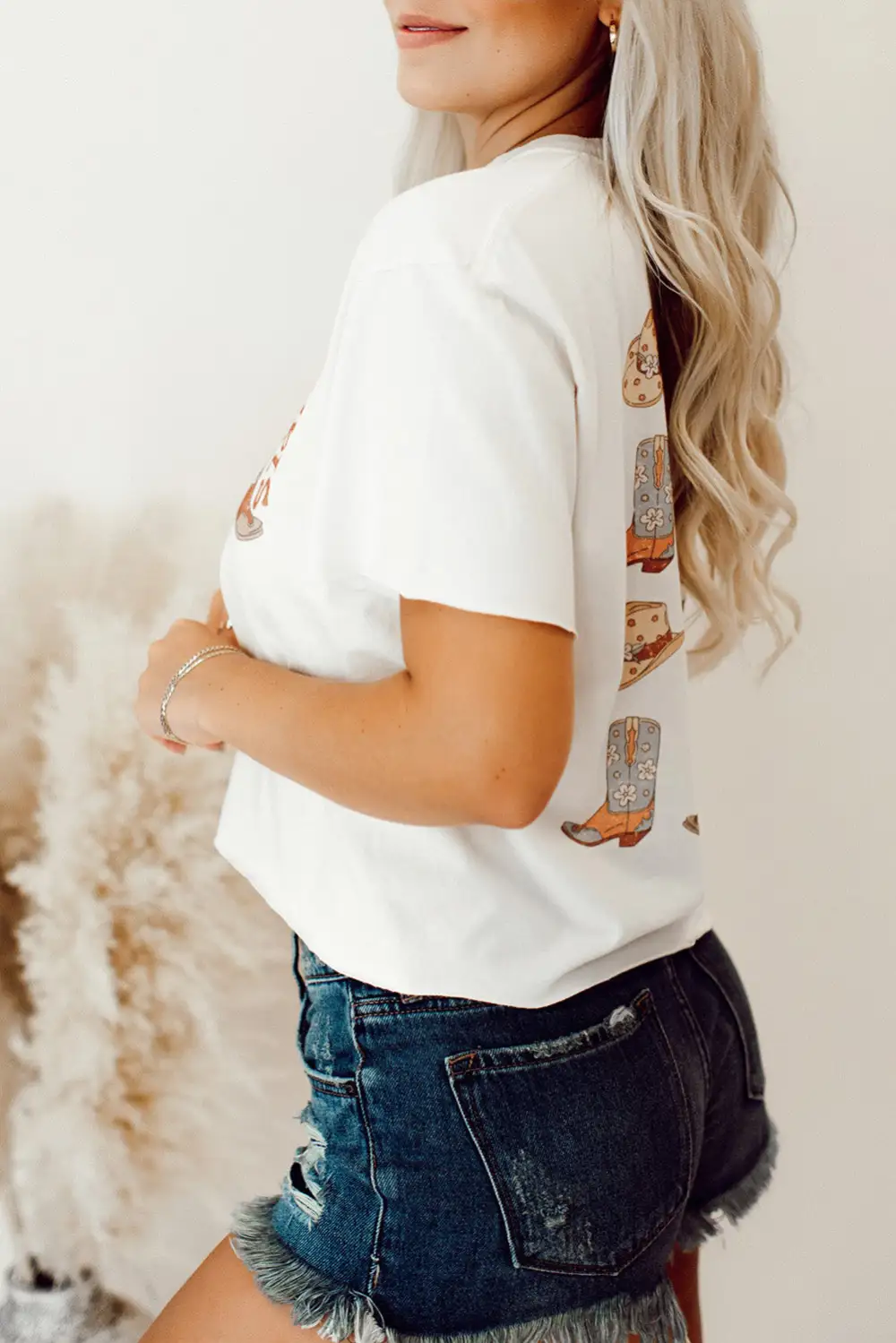 White Double-Side Cowboy Hat &