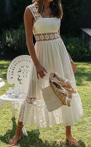 Event Ready Refined Women's Midi Dress