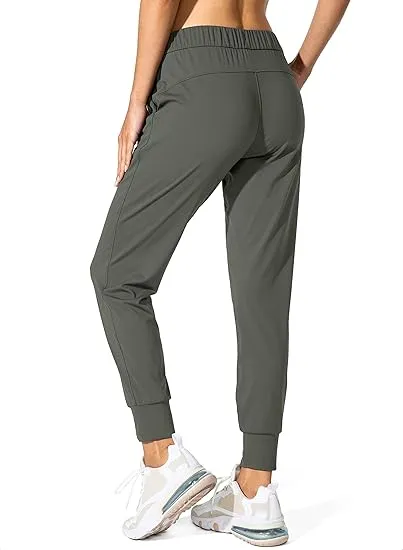 7PACK-Women'S Athletic Pants With Adjustable Drawstring Pockets For Running, Lounging, Workout, And Jogging