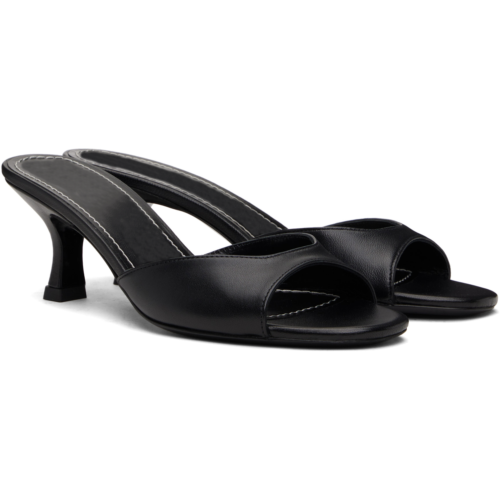 Alessia Round Toe Buckle Heeled Sandals