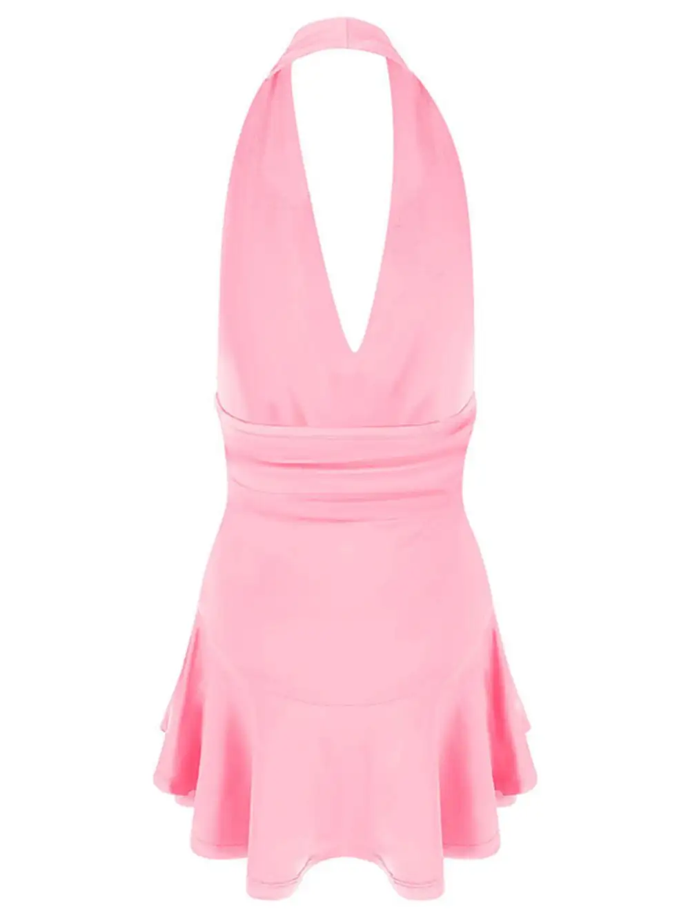 Comfort Fit Ruffle Mini Dress