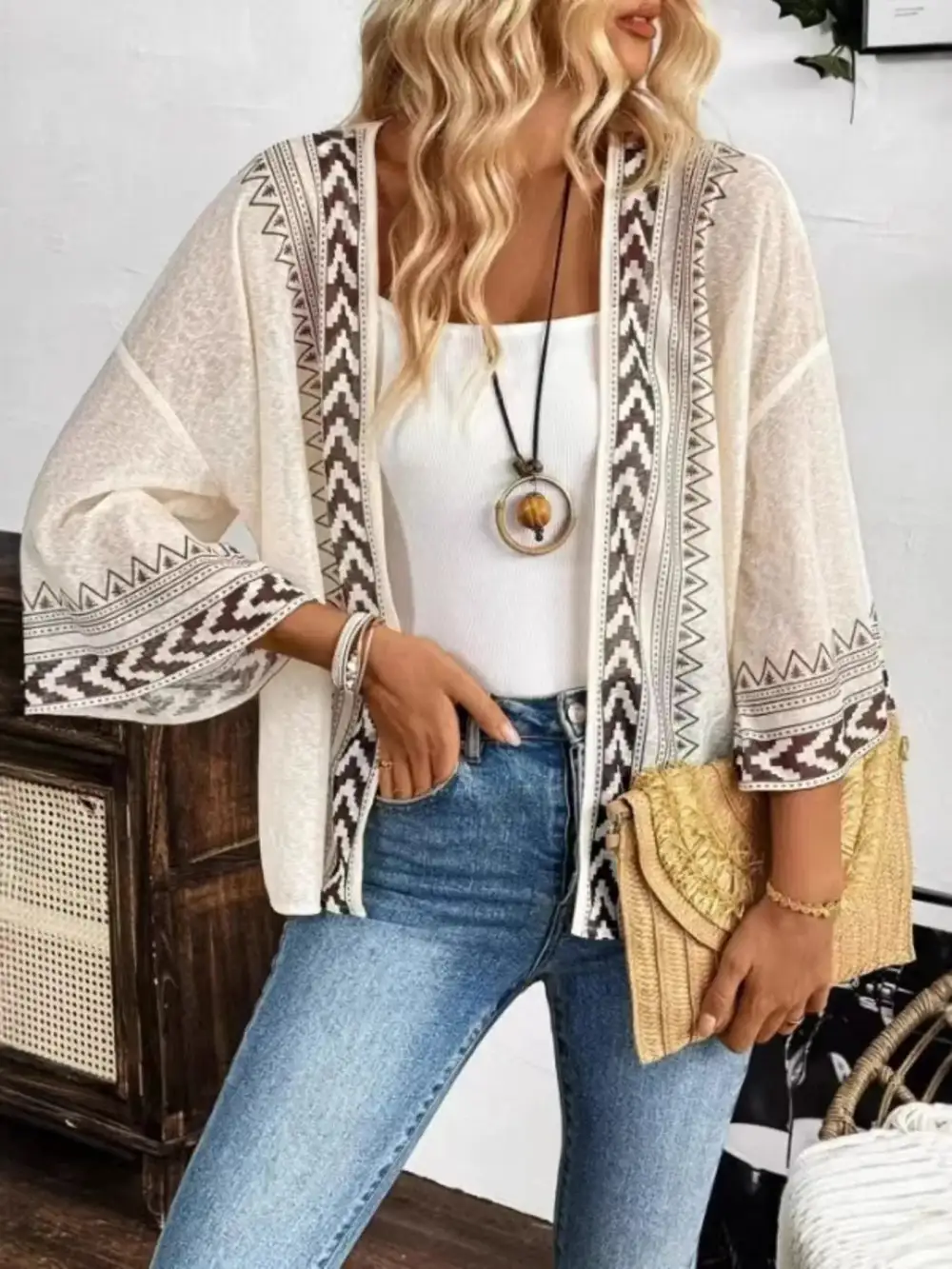 Open Front Cardigan
