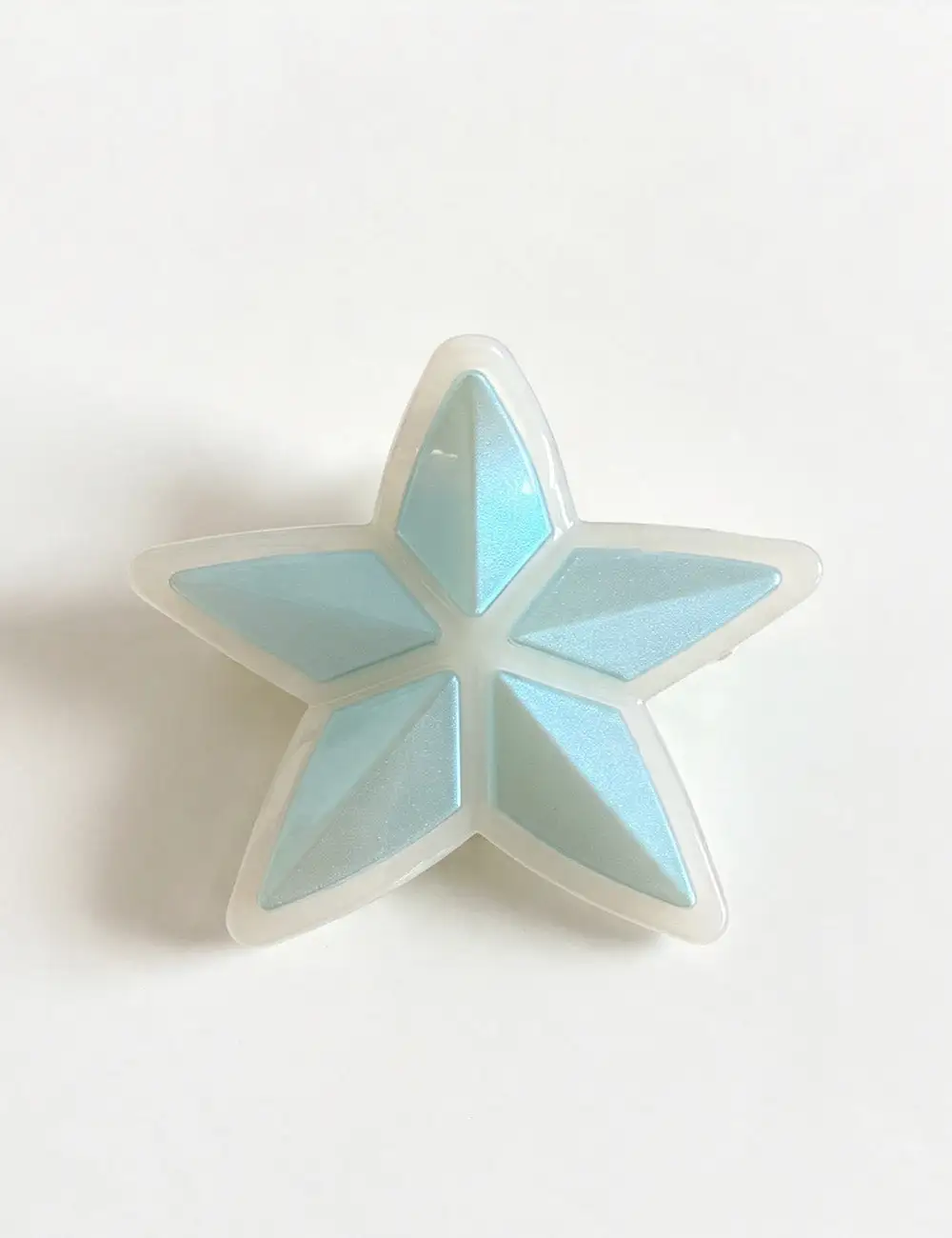 Iridescent Flower Star Hair Hair Claw Clip